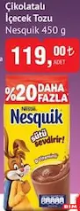 NESQUİK ÇİKOLATALI İÇECEK TOZU 450 G